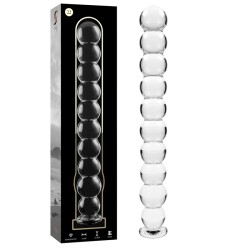 NEBULA SERIES BY IBIZA - MODELO 22 DILDO CRISTAL TRANSPARENTE 21.5 CM -O- 2.5 CM