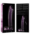 NEBULA SERIES BY IBIZA - MODELO 23 DILDO CRISTAL TRANSPARENTE 21.5 CM -O- 4 CM