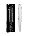 NEBULA SERIES BY IBIZA - MODELO 24 DILDO CRISTAL TRANSPARENTE 28.5 CM -O- 5 CM
