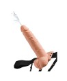 FETISH FANTASY SERIES - HARNAIS RÉGLABLE PÉNIS RÉALISTE AVEC BALLES ÉJACULANTES 19 CM