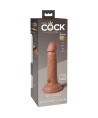 KING COCK - ELITE GODE RÉALISTE EN SILICONE 15.2 CM CARAMEL