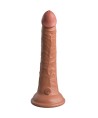 KING COCK - ELITE GODE RÉALISTE EN SILICONE 17.8 CM CARAMEL