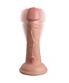 KING COCK - ELITE GODE RÉALISTE VIBRANT SILICONE 15.2 CM