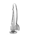 KING COCK - CLEAR GODE TESTICULES 19 CM TRANSPARENT