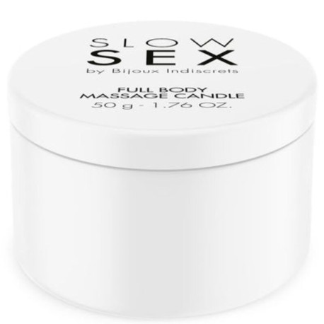 BIJOUX INDISCRETS - SLOW SEX BOUGIE DE MASSAGE CORPS 50 G