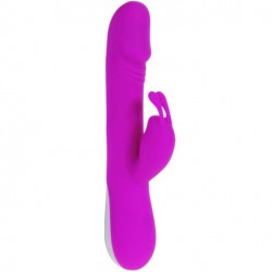 PRETTY LOVE - FLIRTATION VIBRATEUR ROBERT AVEC STIMULATEUR DE CLITORIS