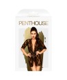 PENTHOUSE SWEET RETREAT PEIGNOIR - NOIR SL