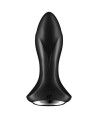 SATISFYER - ROTATOR PLUG 1+ PLUG VIBRADOR APP ROJO