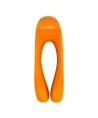 SATISFYER CANDY CANE FINGER VIBRATOR ORANGE