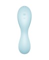 SATISFYER CURVY TRINITY 5 ESTIMULADOR Y VIBRADOR APP - AZUL