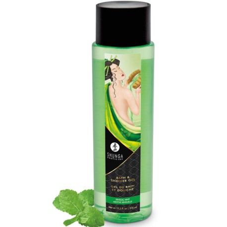 SHUNGA - GEL BAIN DOUCHE MENTHE SENSUELLE 370 ML