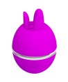 PRETTY LOVE - VIBRATEUR ROND EN SILICONE GEMINI BALL VIOLET