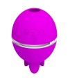 PRETTY LOVE - VIBRATEUR ROND EN SILICONE GEMINI BALL VIOLET