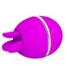 PRETTY LOVE - VIBRATEUR ROND EN SILICONE GEMINI BALL VIOLET