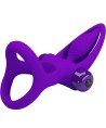 PRETTY LOVE - ANNEAU VIBRATEUR 10 VIBRATIONS SILICONE VIOLETTE