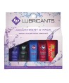 ID JUICY LUBE - ASSORTIMENT DE 5 TUBES DE LUBRIFIANT 12 ML