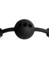 FETISH SUBMISSIVE BONDAGE - BÂILLON À BOULE EN SILICONE RESPIRANT