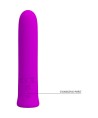 PRETTY LOVE - VIBRATEUR CURTIS MINI SUPER POWER 12 VIBRATIONS EN SILICONE VIOLETTE