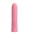 PRETTY LOVE - VIBRATEUR CURTIS MINI SUPER POWER 12 VIBRATIONS EN SILICONE ROSE