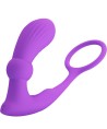 PRETTY LOVE - BAGUE WARREN ET VIBRATEUR ANAL VIOLET