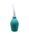 MR PLAY - DOUCHE EN CAOUTCHOUC BLEU POIRE ANAL