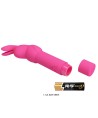 PRETTY LOVE - VIBRATEUR EN SILICONE GERARDO FUSCHIA RABBIT