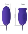 PRETTY LOVE - STIMULATEUR VIBRATEUR RECHARGEABLE DAISY YOUTH VIOLET