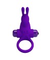 PRETTY LOVE - ANNEAU VIBRATEUR I RABBIT POUR PÉNIS VIOLET