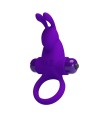 PRETTY LOVE - ANNEAU VIBRATEUR I RABBIT POUR PÉNIS VIOLET