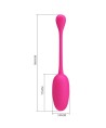 PRETTY LOVE - OEUF VIBRANT RECHARGEABLE KNUCKER ROSE