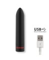ONINDER - BERLIN VIBRATEUR BULLET NOIR 9 MODES 8,5 X 2 CM - APPLICATION GRATUITE