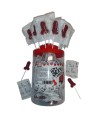 DIABLO PICANTE - 50 SUCETTES PÉNIS AUX FRAISE ET AUX CERISES 50 UNITÉS