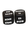 DIABLO PICANTE - 2 DÉS DACTION ET PARTIE DU CORPS
