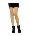 LEG AVENUE - COLLANTS TRANSPARENTS DORÉS