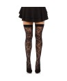 LEG AVENUE - STOCKS NET DE ROSES SAUVAGES NOIR