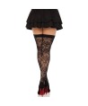 LEG AVENUE - STOCKS NET DE ROSES SAUVAGES NOIR