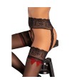 LIVCO CORSETTI FASHION - BAS MONIKONI XG054 NOIR TAILLE UNIQUE