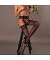 LIVCO CORSETTI FASHION - BAS MONIKONI XG054 NOIR TAILLE UNIQUE