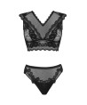 LIVCO CORSETTI FASHION - TIMOSAN LC 90631 SUJETADOR + PANTY NEGRO