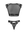 LIVCO CORSETTI FASHION - TIMOSAN LC 90631 SUJETADOR + PANTY NEGRO