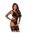 LIVCO CORSETTI FASHION - HAWAIN LC 90665 BODY NEGRO