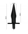 BAILE BUTT PLUG ANAL CON VIBRACION - NEGRO