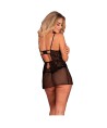 LIVCO CORSETTI FASHION - BARIRIN LC 90633 FALDA + PANTY NEGRO