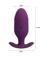 PRETTY LOVE - PLUG ANAL CONTRÔLÉ PAR APPLICATION JEFFERSON VIOLET