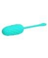 PRETTY LOVE - OEUF VIBRANT TEXTURE MARINE RECHARGEABLE AQUA GREEN