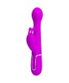 PRETTY LOVE - VIBRATEUR DEJON RABBIT 3 EN 1 MULTIFONCTION VIOLET