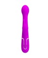 PRETTY LOVE - VIBRATEUR DEJON RABBIT 3 EN 1 MULTIFONCTION VIOLET