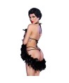 CHILIROSE - CR 4479 BODY SANS CROCHET BLEU S/M