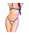 CHILIROSE - CR 4660 BIKINI ARGENT S/M