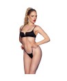 CHILIROSE - CR 4668 BIKINI NEGRO S